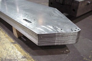CNC-Punched Galvanized Blanks