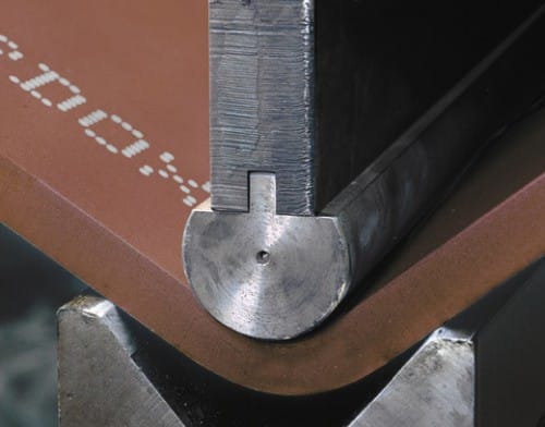 Bending of a Hardox Wear Plate